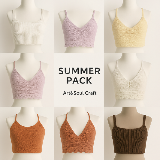 Top 10 most popular crochet top designs for a stylish and handmade summer