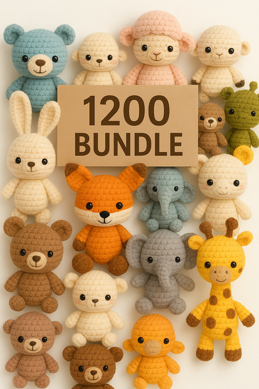 CraftyTalent Mega Bundle 2025: The Ultimate Amigurumi Collection of the Year!